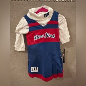 Baby Girls NY Giants Dress Size 12 months. New with tags!
